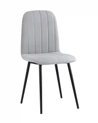 Стул Еасй велюр Светло-серый / Easy